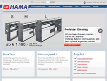 Tablet Screenshot of hama-berlin.de